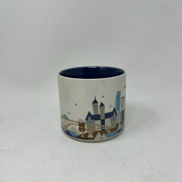 Starbucks Been There Series Twin Cities Minnesota 14oz Coffee Mug Cup - Picture 3 of 6